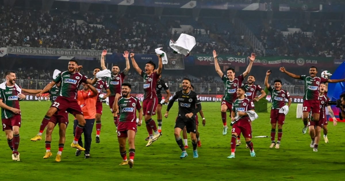 Mohun Bagan won by two goals(मोहन बागान दो गोल से जीता)